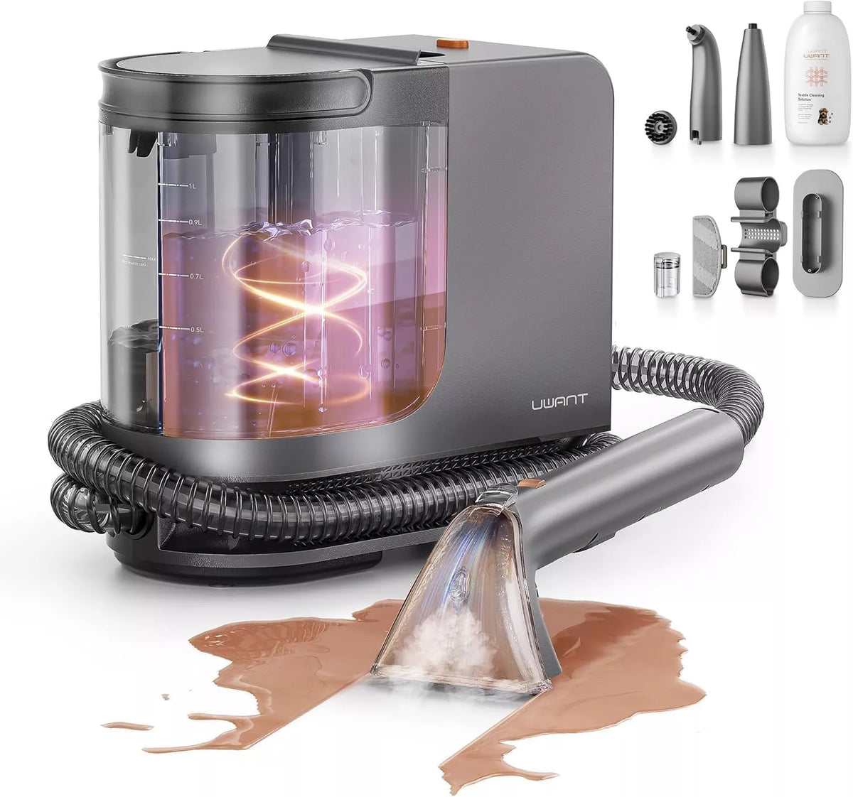 UWANT Portable Carpet Steam Cleaner B400