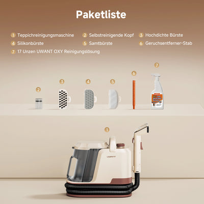 UWANT Portable Carpet & Spot Cleaner Y100 Pro